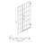 72" H Shower Door