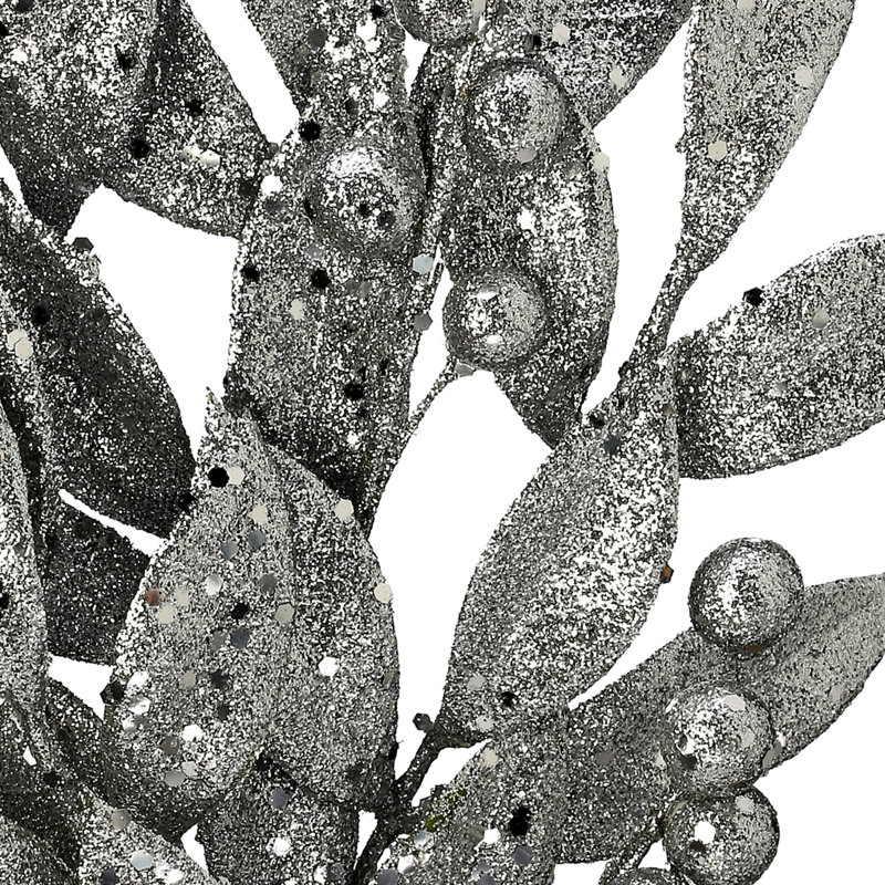 Ensemble de 3 branches artificielles, Argent