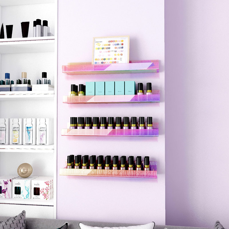 Delisma Floating Shelf, Iridescent