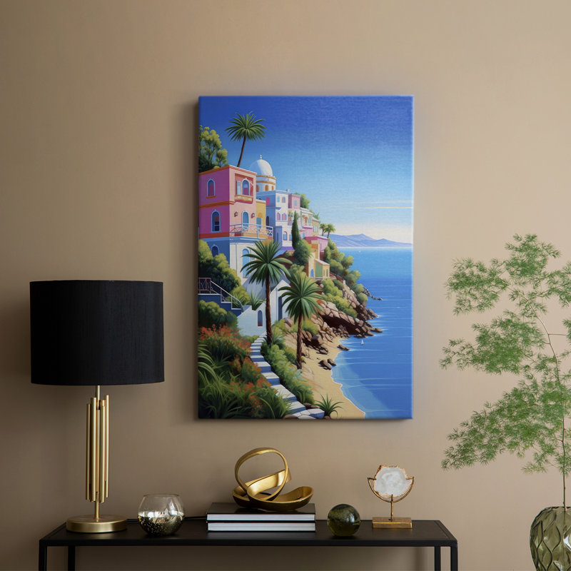 On the Aegean I -Gallery Wraraped Cavas, H 18 po x l 12 po