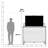Height-Adjustable TV Stand