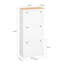 6 Pair Shoe Storage Cabinet