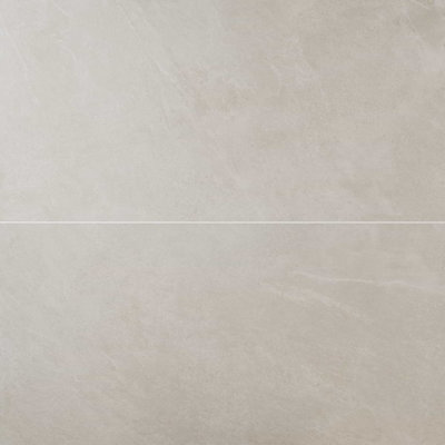 Era 24x48 Matte Textured Limestone Look Porcelain Tile