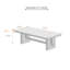 Bureau en bois massif de 63 pouces, bureau