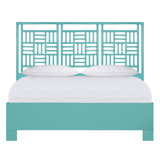 Finn Twin Extra Long Bed, Turquoise