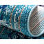 Tapis décoratif bleu oriental Dauphine-40279440