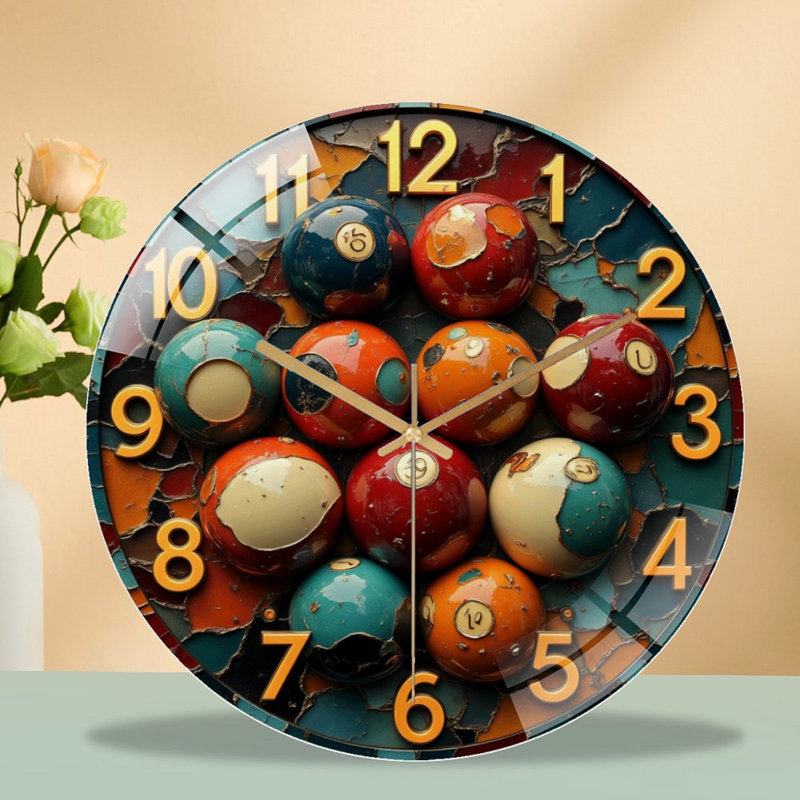 Horloge murale 12 po