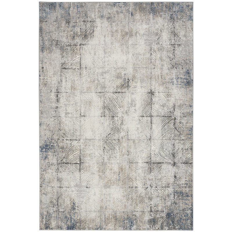 CK022 INFINITY Geometric Area Rug, Runner 66 x 229cm