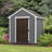 Edgemont 7 ft. W x 7 ft. D Solid/Manufactured Wood Storage Shed-35388942