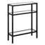 Adamson 55.9cm Glass Top Console Table-60649385