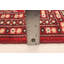 Tapis rouge foncé Malechi Peshawar Bokhara 2 pi 6 po x 3 pi 11 po