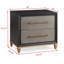 Table de chevet 2 tiroirs 1pc