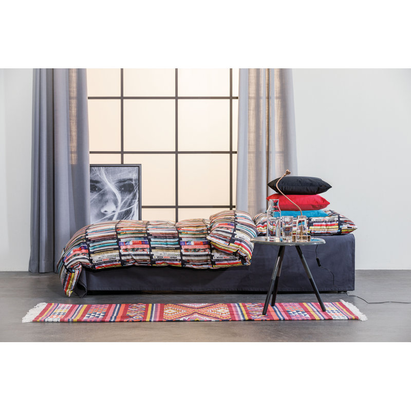 Libri Abstract Duvet Cover Set with Pillowcases, Single - 1 Pillowcase (80 x 80 cm)