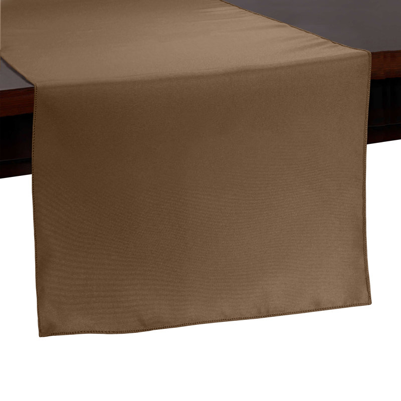 Carnbrock Eider & Ivory - Basic Polyester3, 3, Dark Brown, 72" x 14"
