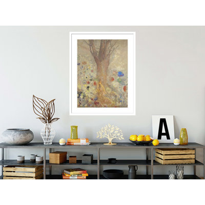 «The Buddha» par Odilon Redon, impression giclée sur cadre