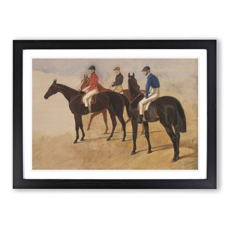 John Frederick Herring - Single Picture Frame Painting, Black