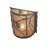Rustic Lodge Steel Flush Mounted Sconce