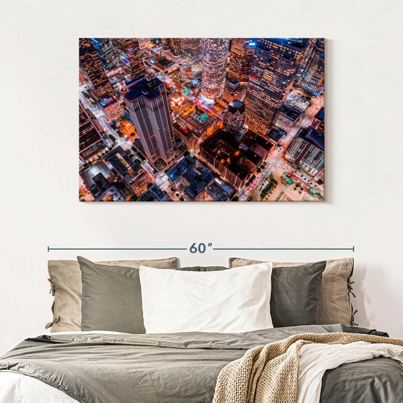 Lumières Sirci Los Angeles, H 32 po x l 48 po
