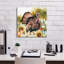 «Elegant Thanksgiving Turquie 2» par Nicole DeCamp, art mural sur toile, 18 po x 18 po-915580261