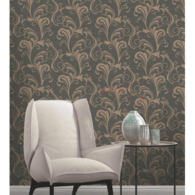 Collin 10m x 53cm Glitter Wallpaper Roll