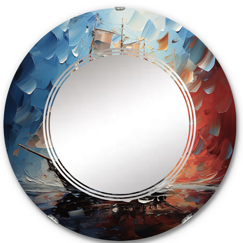 Miroir mural Erkerd, 24 po x 24 po