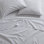 Navy French Ticking Bed Sheets
