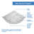 Dreamline Prime 36 In. X 36 In. X 78 3/4 In. H Shower Enclosure, Base, And White Wall Kit-84076456