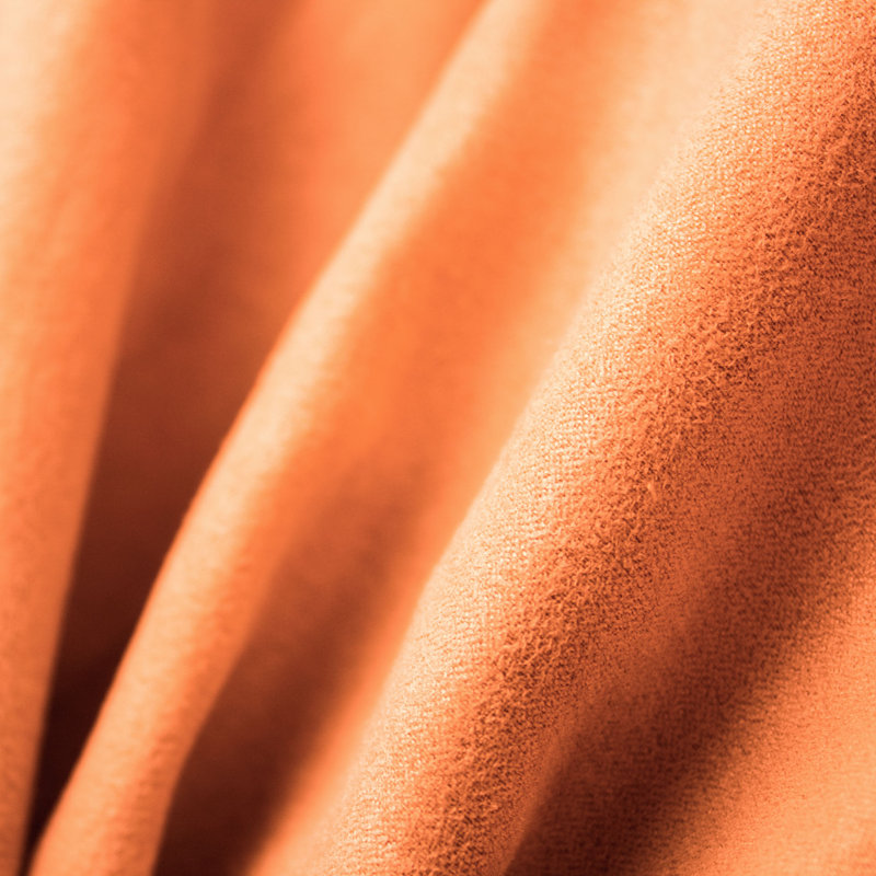 Classic Vail Suede Fabric, Melon
