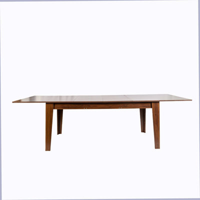 Table de salle à manger, grande table de cuisine extensible de 106,3 po