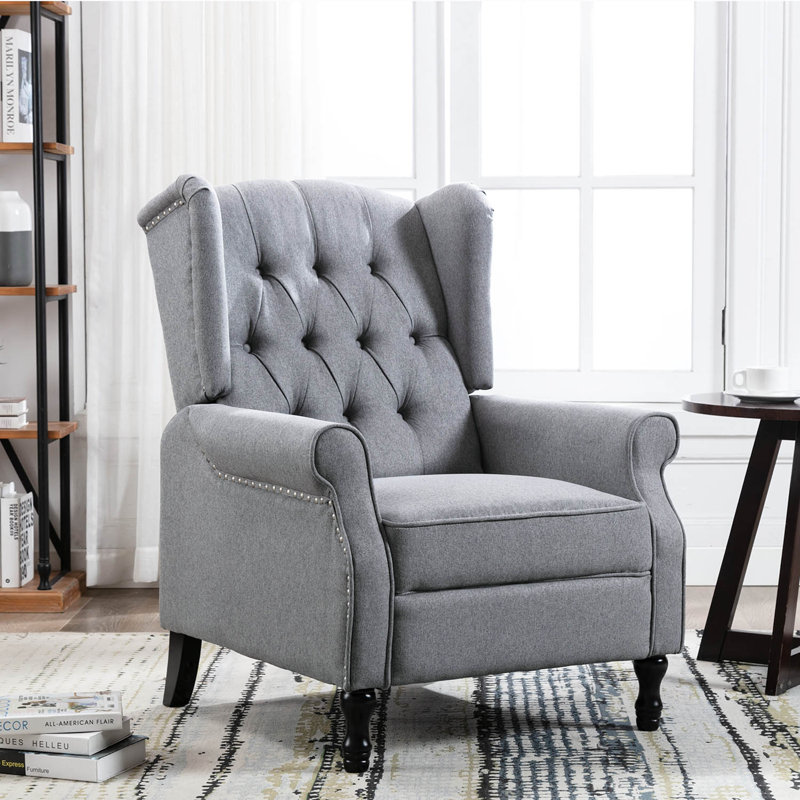 Druv Recliner, Caramel Flannelette