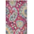 Christa Traditional Flatweave Fuchsia/Gold Area Rug-287384407