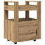 Kitchen Trolley Engineered Wood Organiser Food Tea Rack Multi Colours-952682283