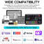 BAOKALER Home Studio Kit de mixage Podcast Music Mixer