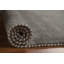 Tapis décoratif tribal en laine gris Gabbeh 3 x 5