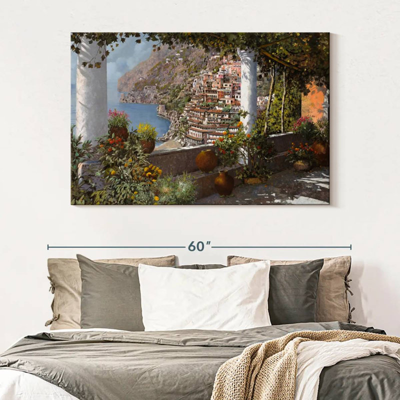 Ravi La Terrazza A Positano, 34" H x 51" W