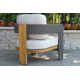 Estate 3 Pc. Modern Wicker Seating Group With Matching Accent Table