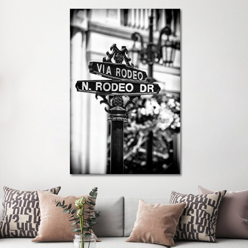Beverly Hills Rodeo Drive by Philippe Hugonnard - Wrapped Canvas Print, 152.5 cm H x 101.5 cm W