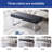 Cialan Faux Leather Upholstered Bench with Stainless Steel Frame-1685222767-1689387074