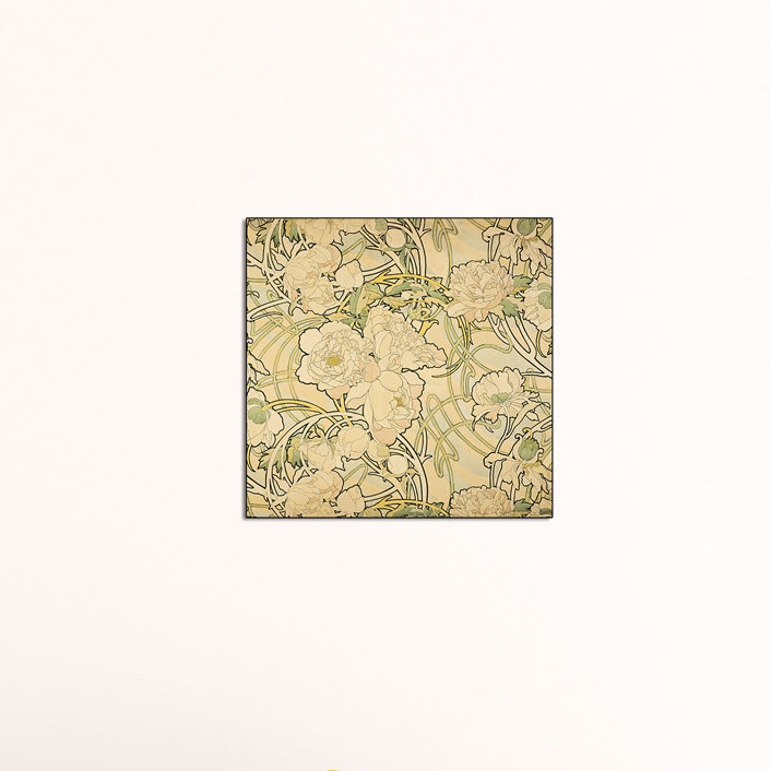 Mucha Alphonse - Wrapped Canvas Print, 50cm H x 50cm W x 1.8cm D