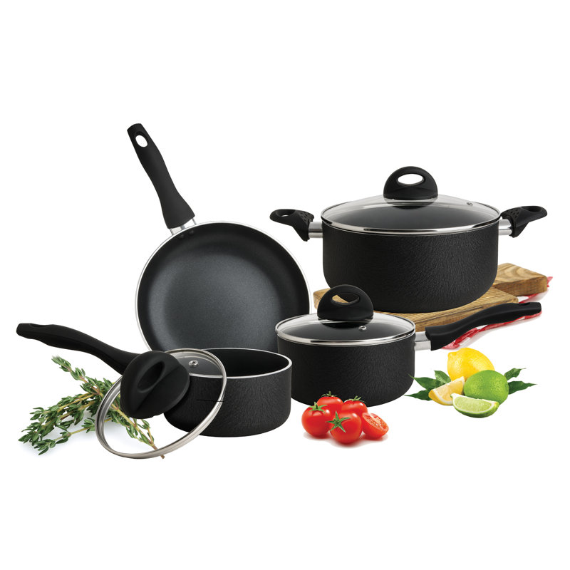 Batterie de cuisine Culinaire Edge, noir