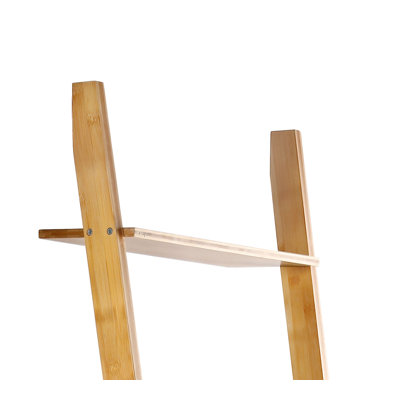 Bibliothèque échelle en bambou / rotin H 65 "x l 17" Monyae