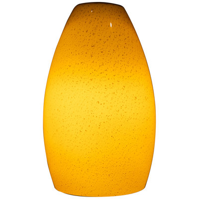9'' H Glass Oval Pendant Shade