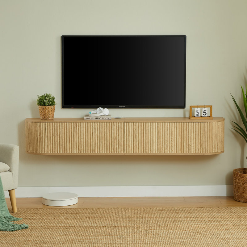 TV Stand, Natural + 180cm