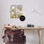 Ensemble de 2 plaques murales de style rétro avec fleurs d'anémone, design par Beth Grove