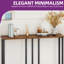 Set Of 2 Console Table, Slim Console Table For Hallway, Metal Frame, Sofa Table-1065232836-1065232837-1065232838