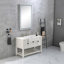 Meuble-lavabo pour salle de bain sans comptoir 48 po