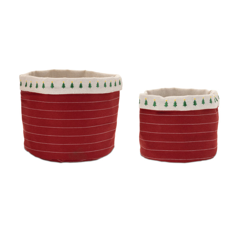 Fabric Pine Tree Pot Cover