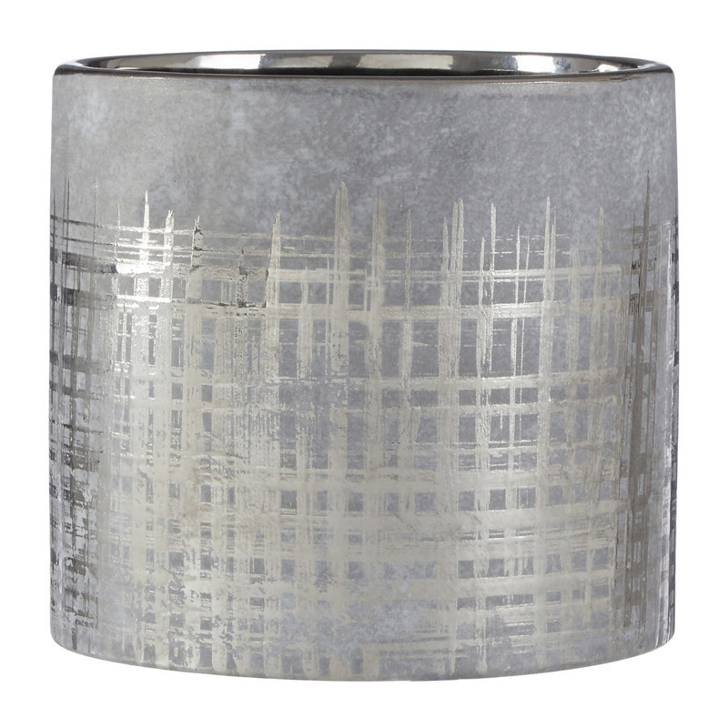 Claydon Ceramic Cachepot, 13cm H x 14cm W x 14cm D
