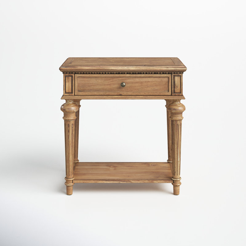 Veronica 30'' W Solid Wood Nightstand