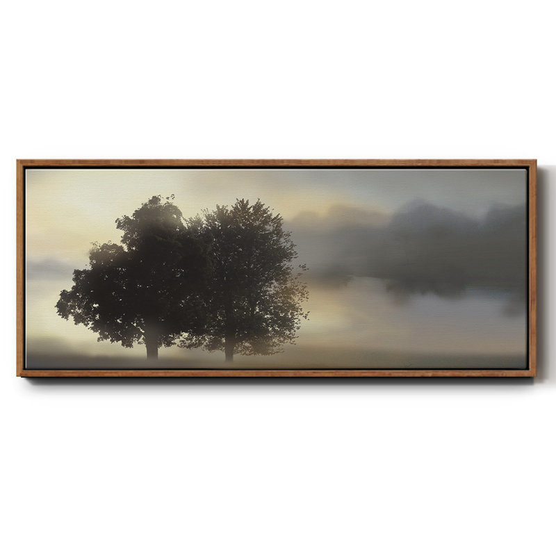 Misty Morning - toile encadrée, H 24 po x l 60 po